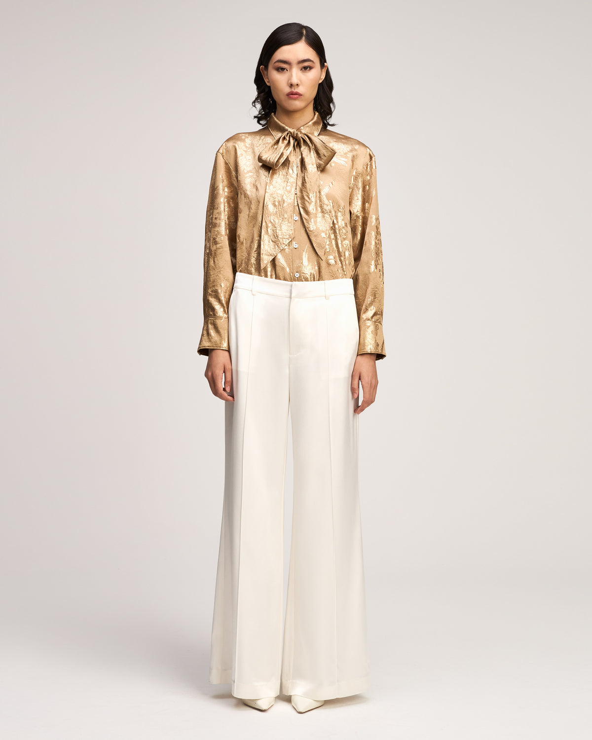 Gilded Peony Camillia Top