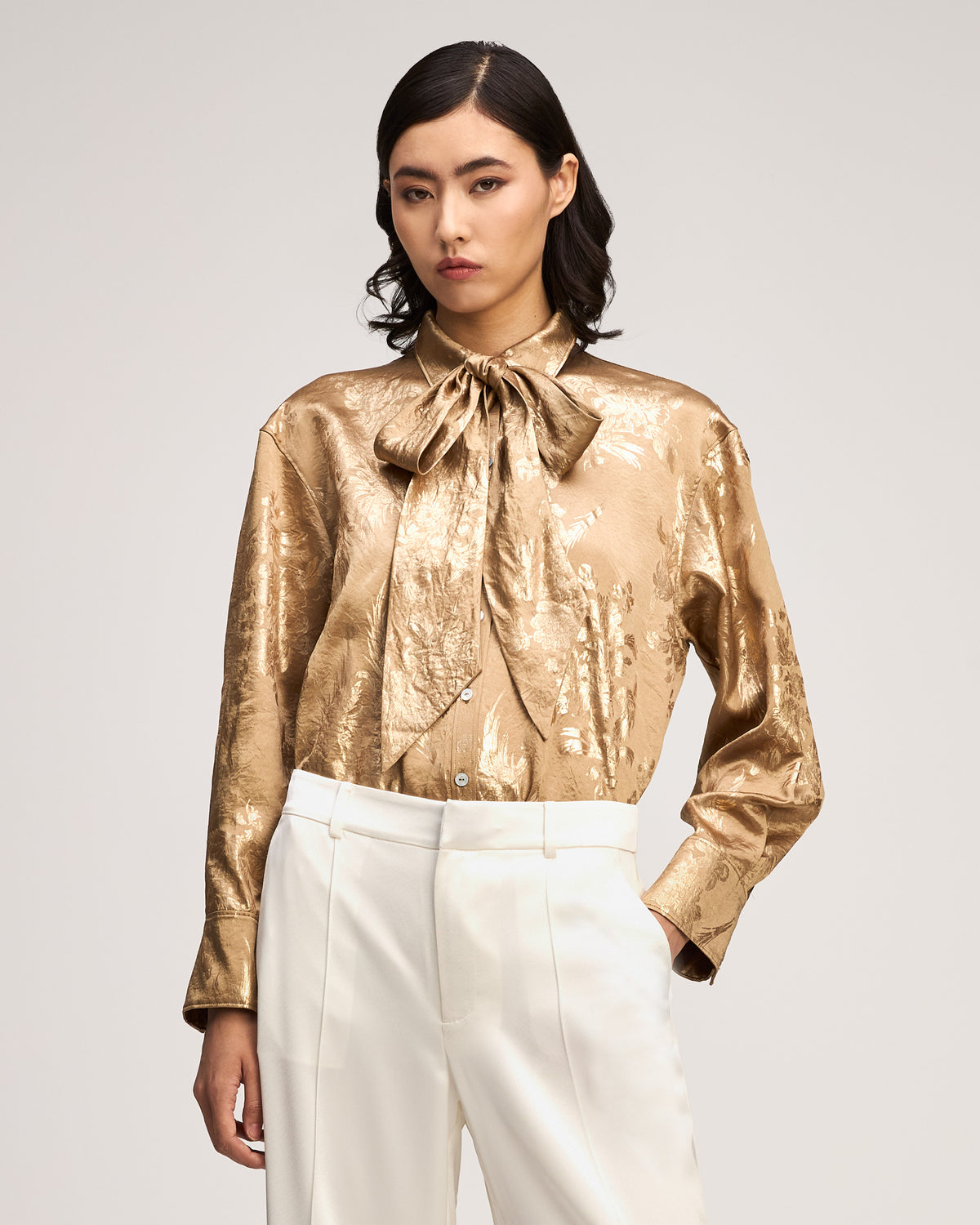 Gilded Peony Camillia Top