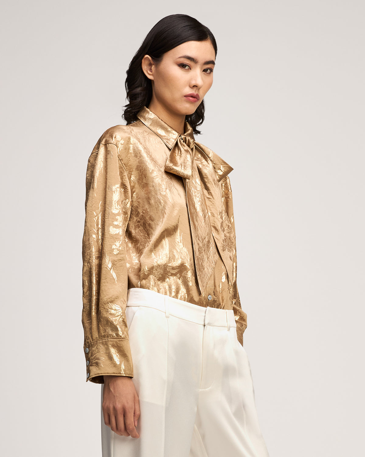 Gilded Peony Camillia Top