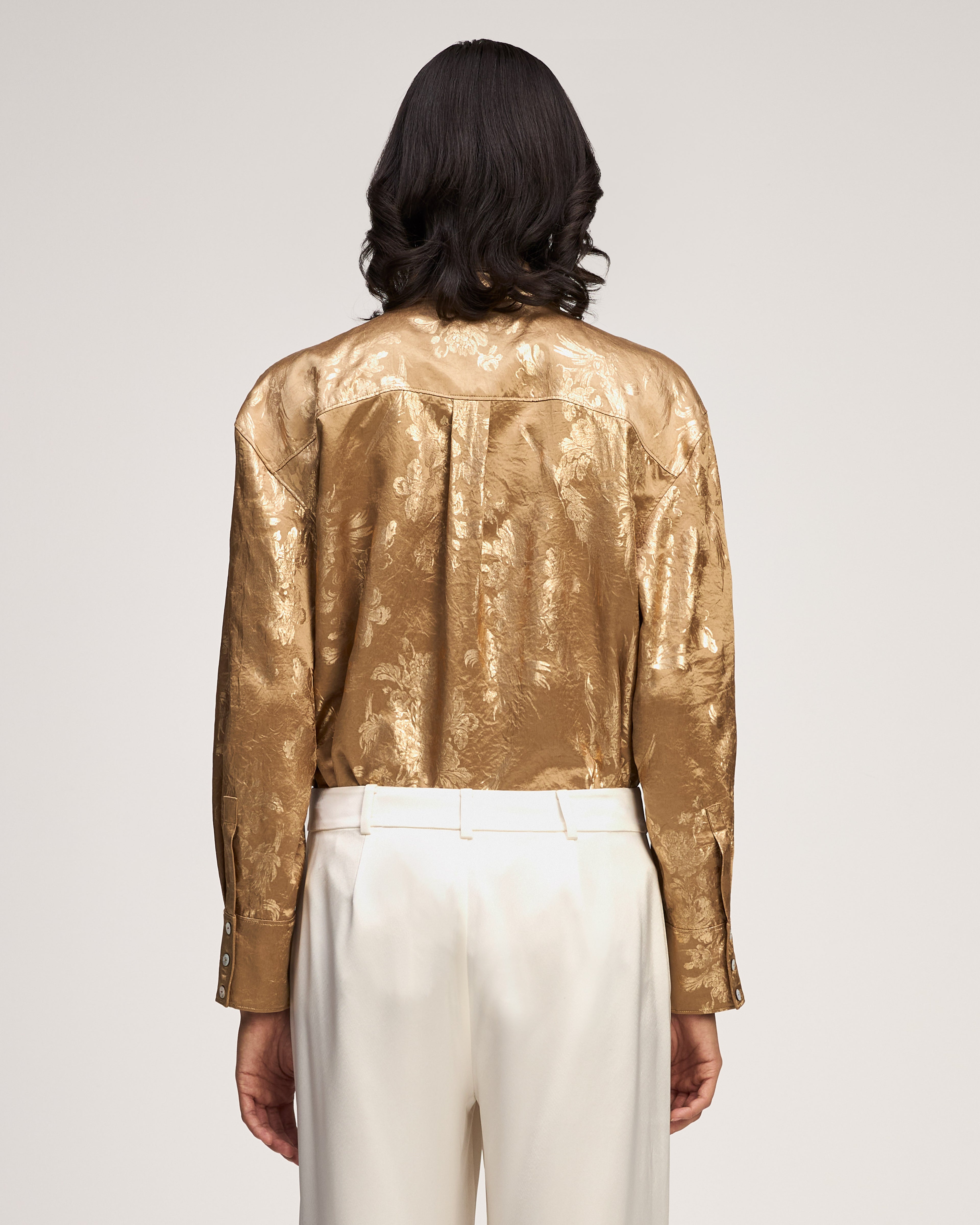 Gilded Peony Camillia Top