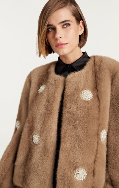 Faux Mink Benson Coat