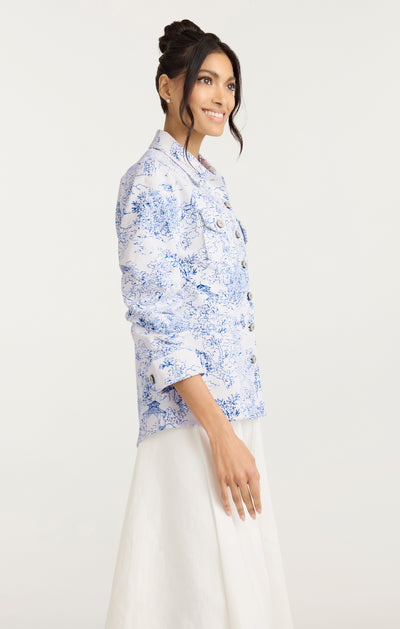 Garden Toile Scrunched Canyon Jacket