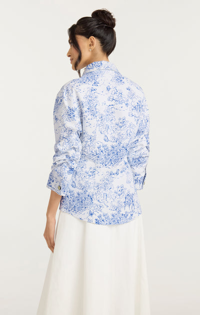 Garden Toile Scrunched Canyon Jacket