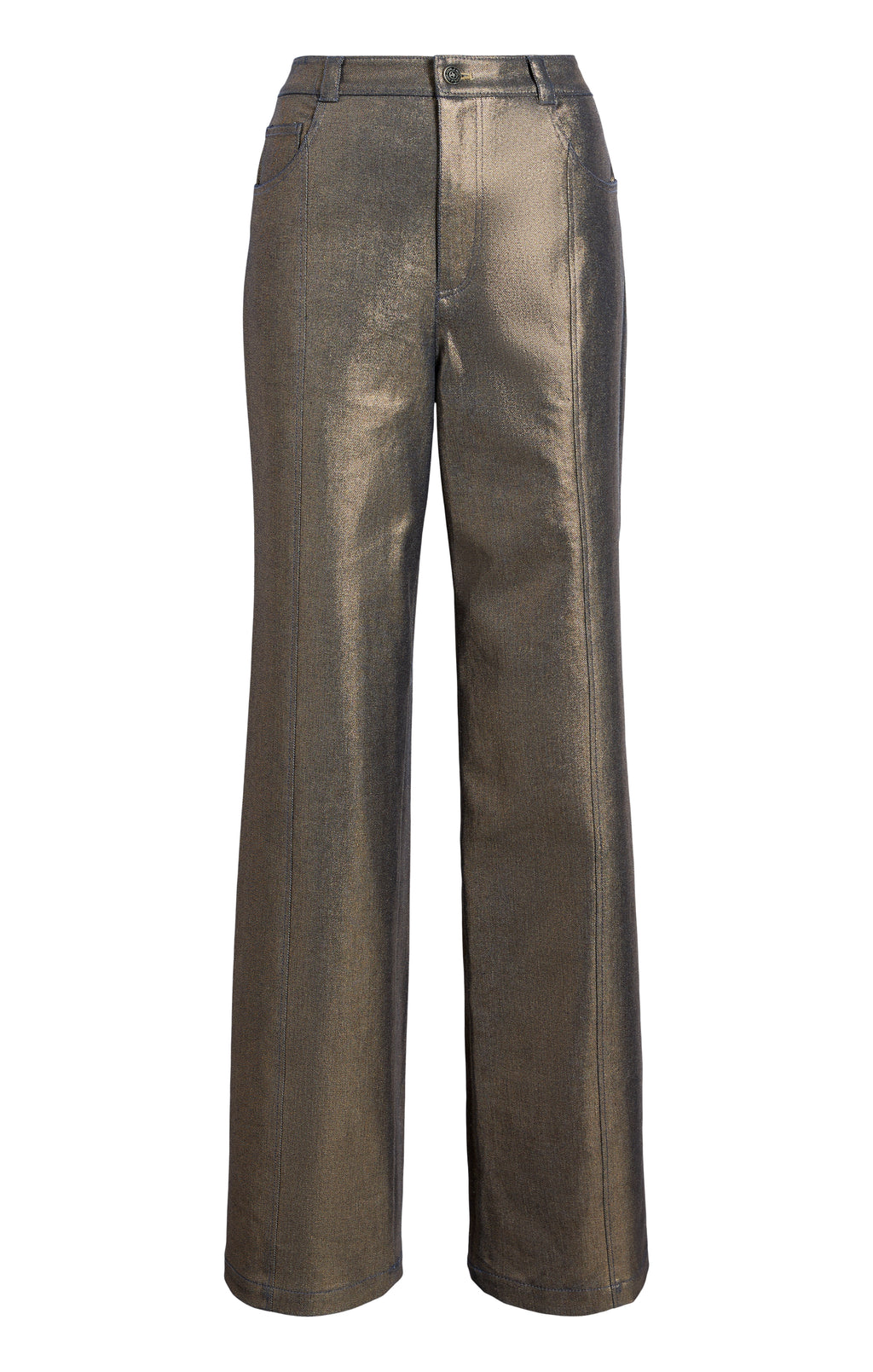 Gold Coated Francine Jeans