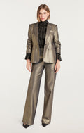 Gold Coated Francine Jeans