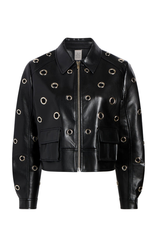 【DISCERNMENT】S/S Vegan Light Leather Half Shirt DISCERNMENT】S/S Vegan Light Leather Half Shirt Ω シャツ