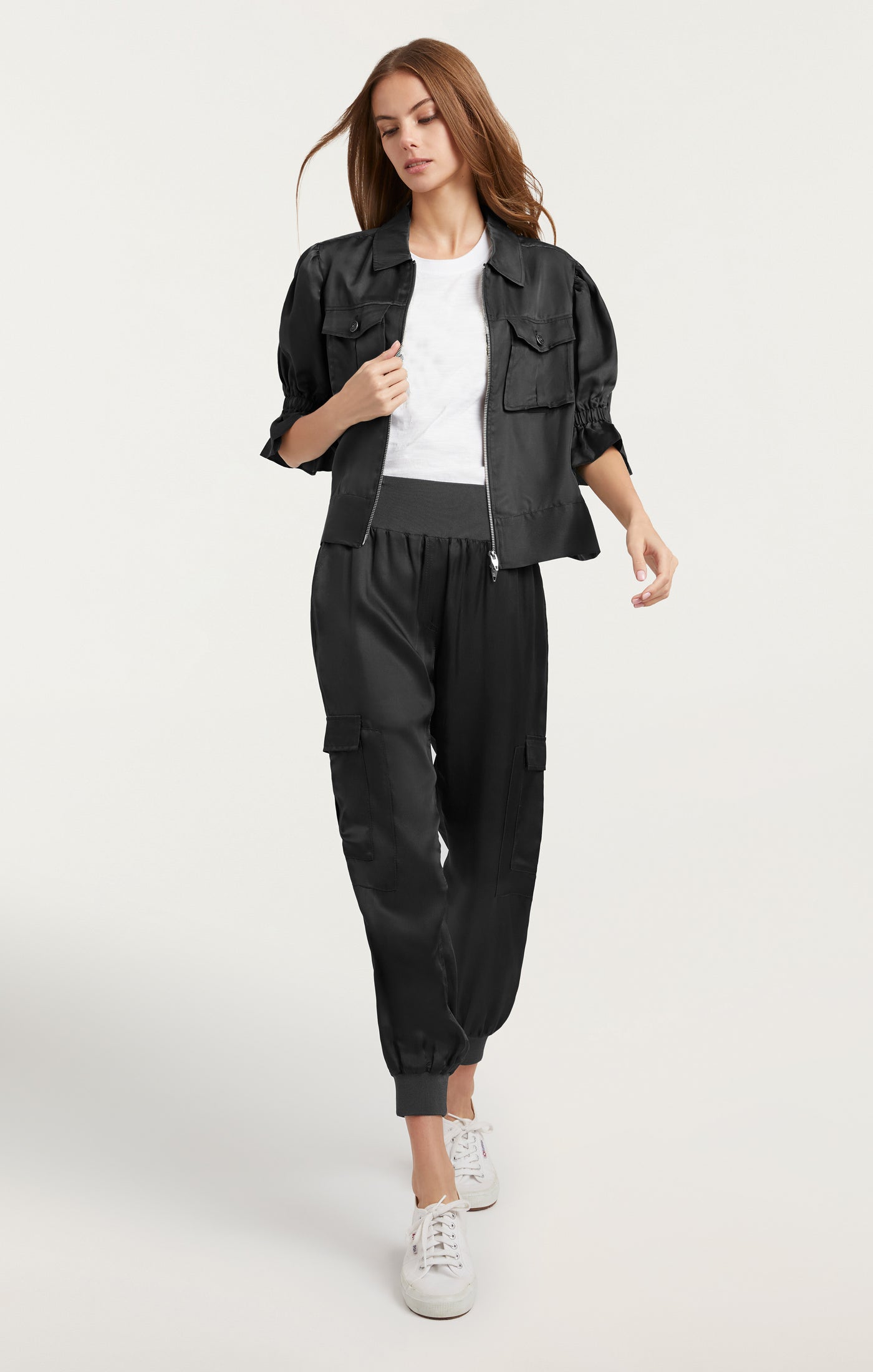GILES PANT in Black – Cinq à Sept