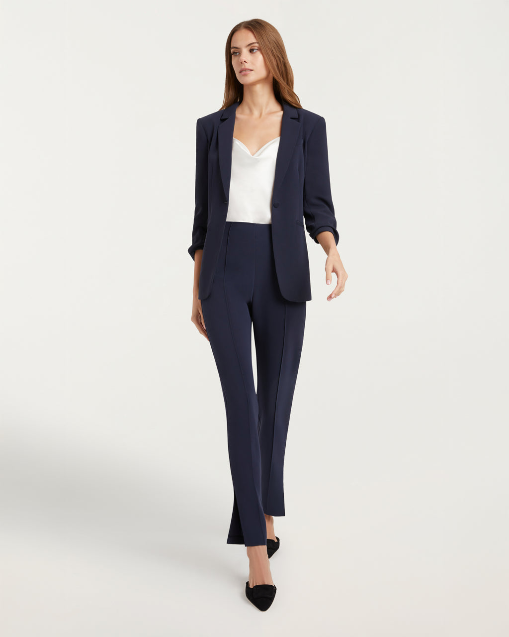Crepe Khloe Blazer