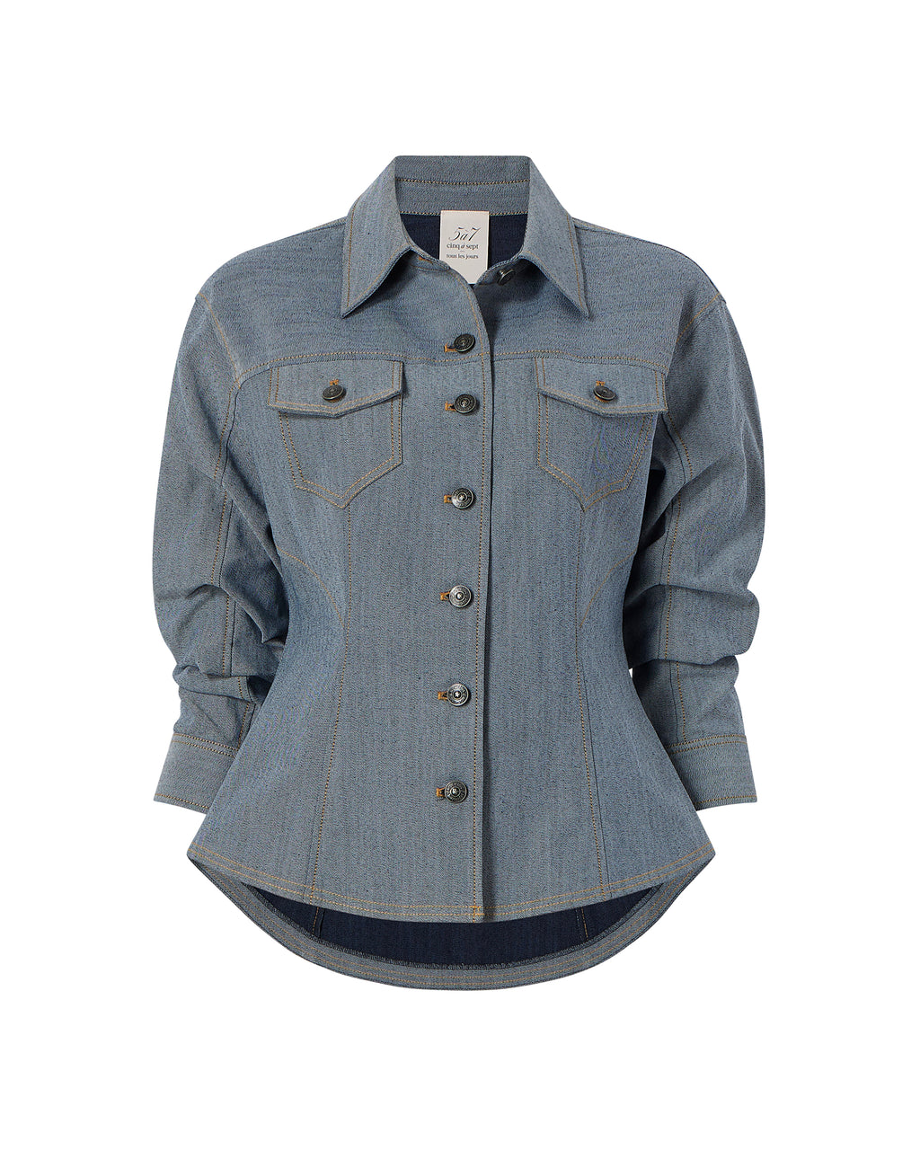 Reverse Scrunched Canyon Jean Jacket