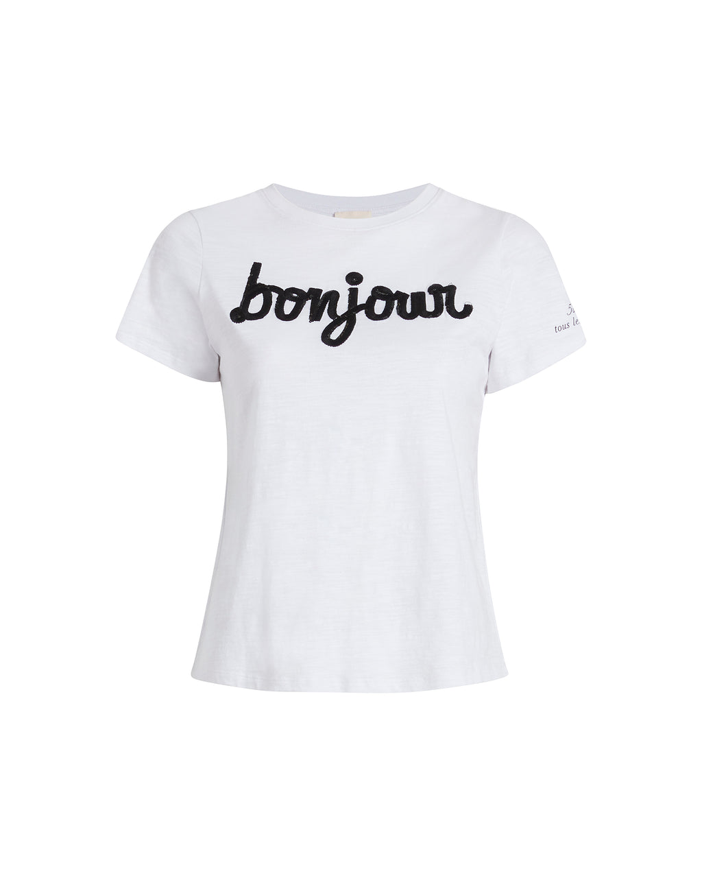 Shrunken Fringe Bonjour Tee