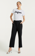 Shrunken Fringe Bonjour Tee