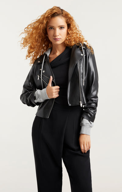 Vegan Leather Evie Jacket