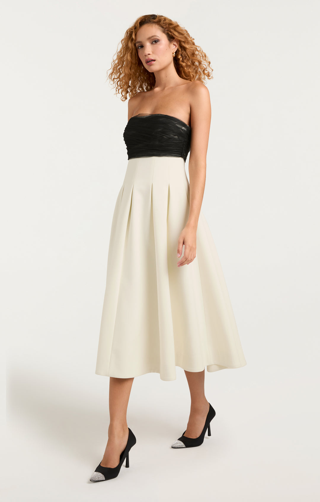 Cinq a sept strapless dress hot sale