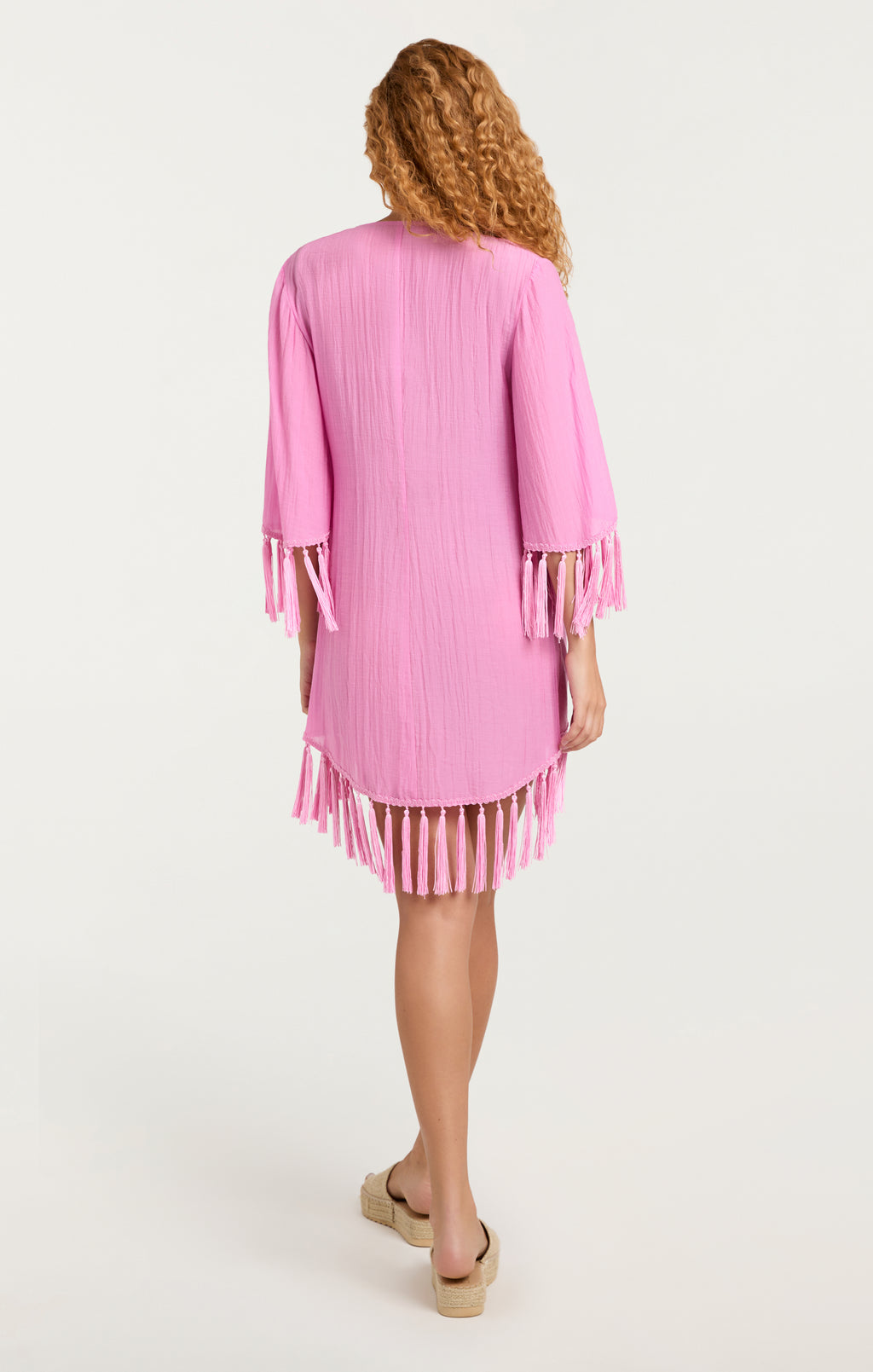 Crinkle Tencel Mini Stefie Coverup