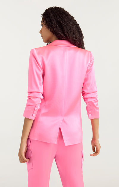 Satin Kylie Blazer