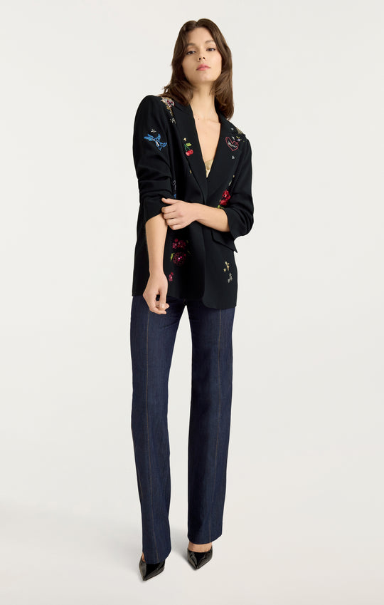 Daydream Doodles Embellished Kelsa Blazer