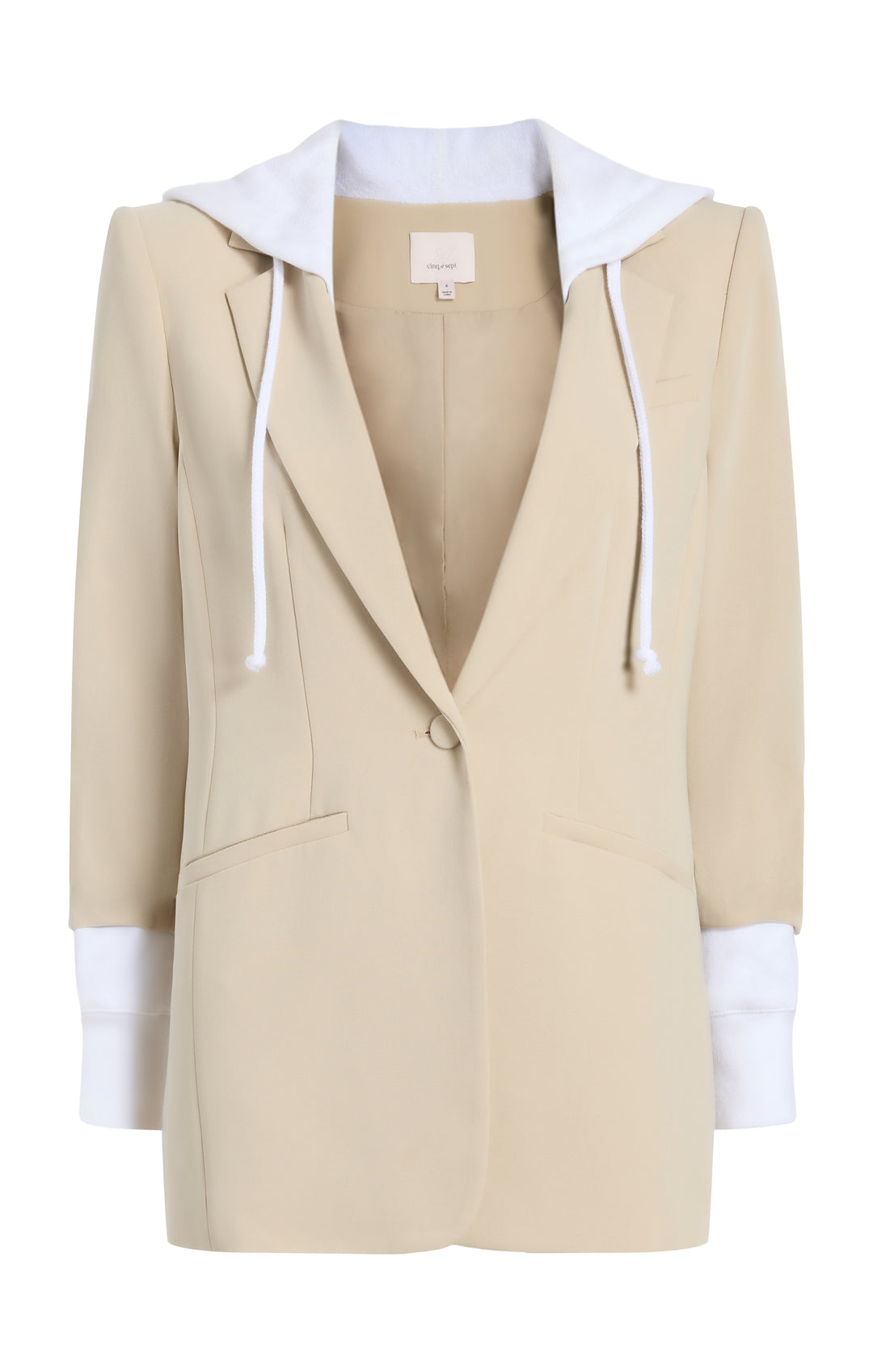 ジャケット CHLOE WHITE COTTON BLEND BLAZER Chloé Tailored Jacket In Cotton Mix Jacquard | Chloé US