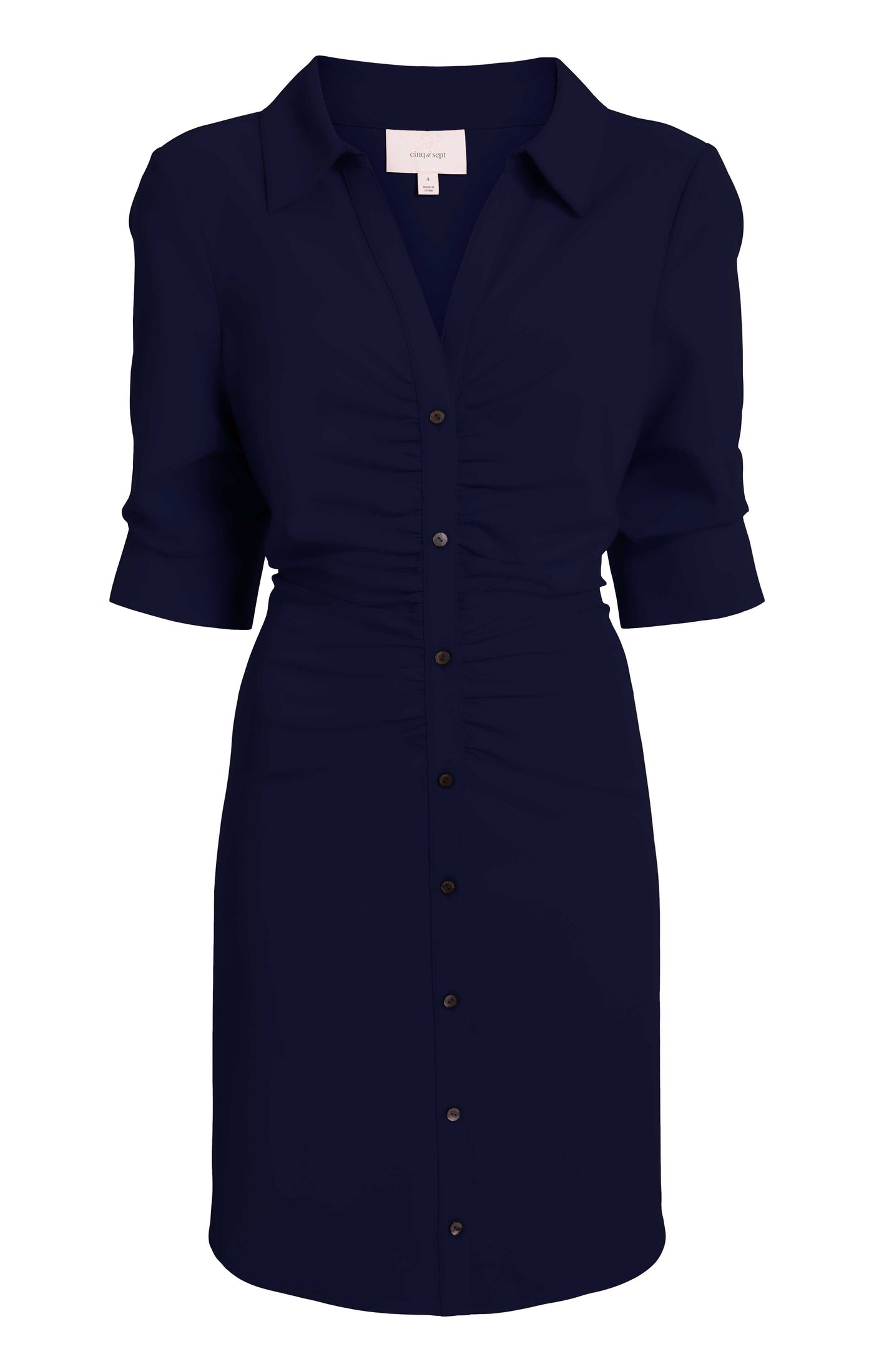 Cinq Sept Elina Mini Dress - Navy Cinq Sept Elina Mini Dress - Navy