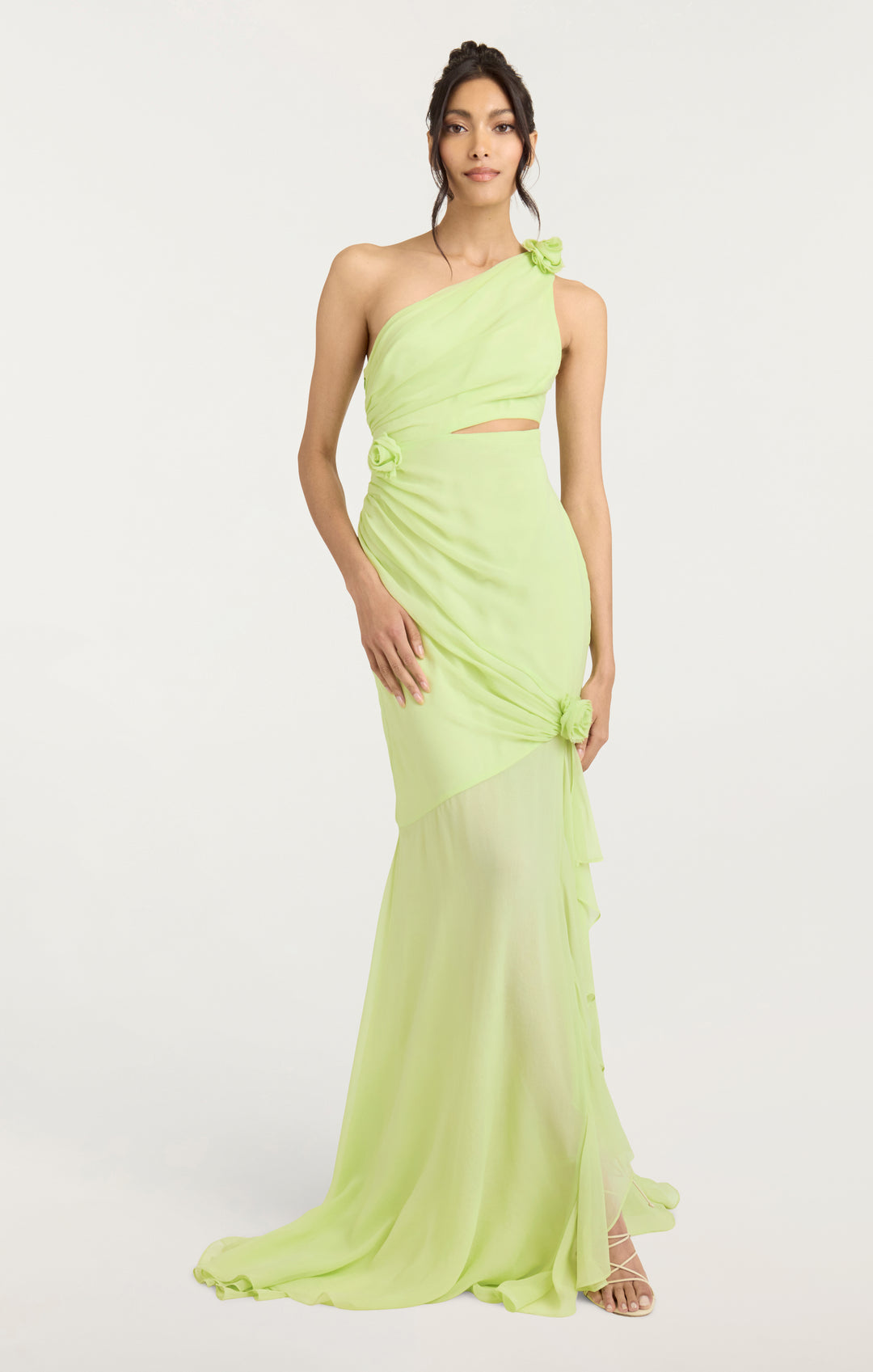 pistachio formal dress Kaleb Gown – Cinq à Sept