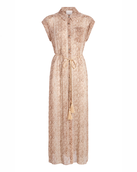 Snake Sleeveless Melanie Coverup