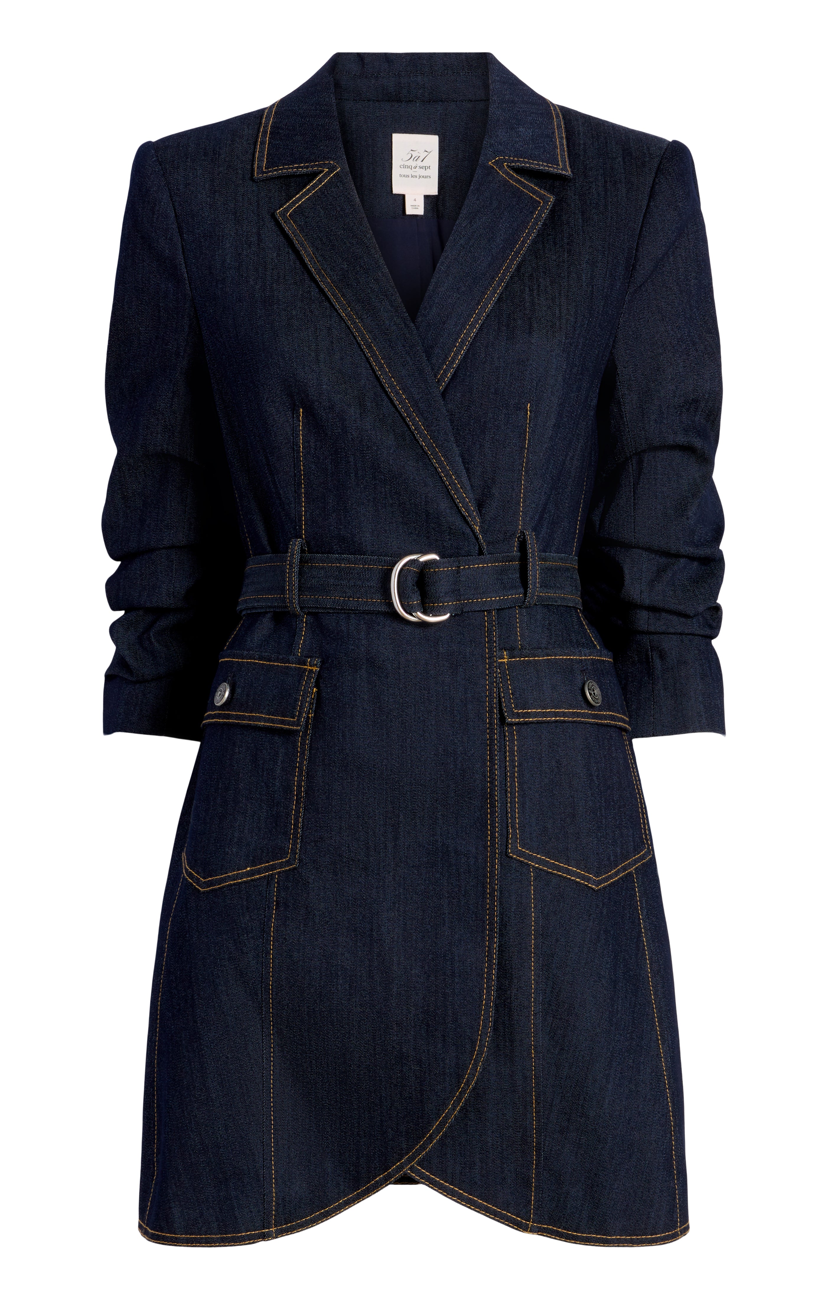 Cinq à Sept Women's Jenessa Denim Blazer Minidress - Indigo