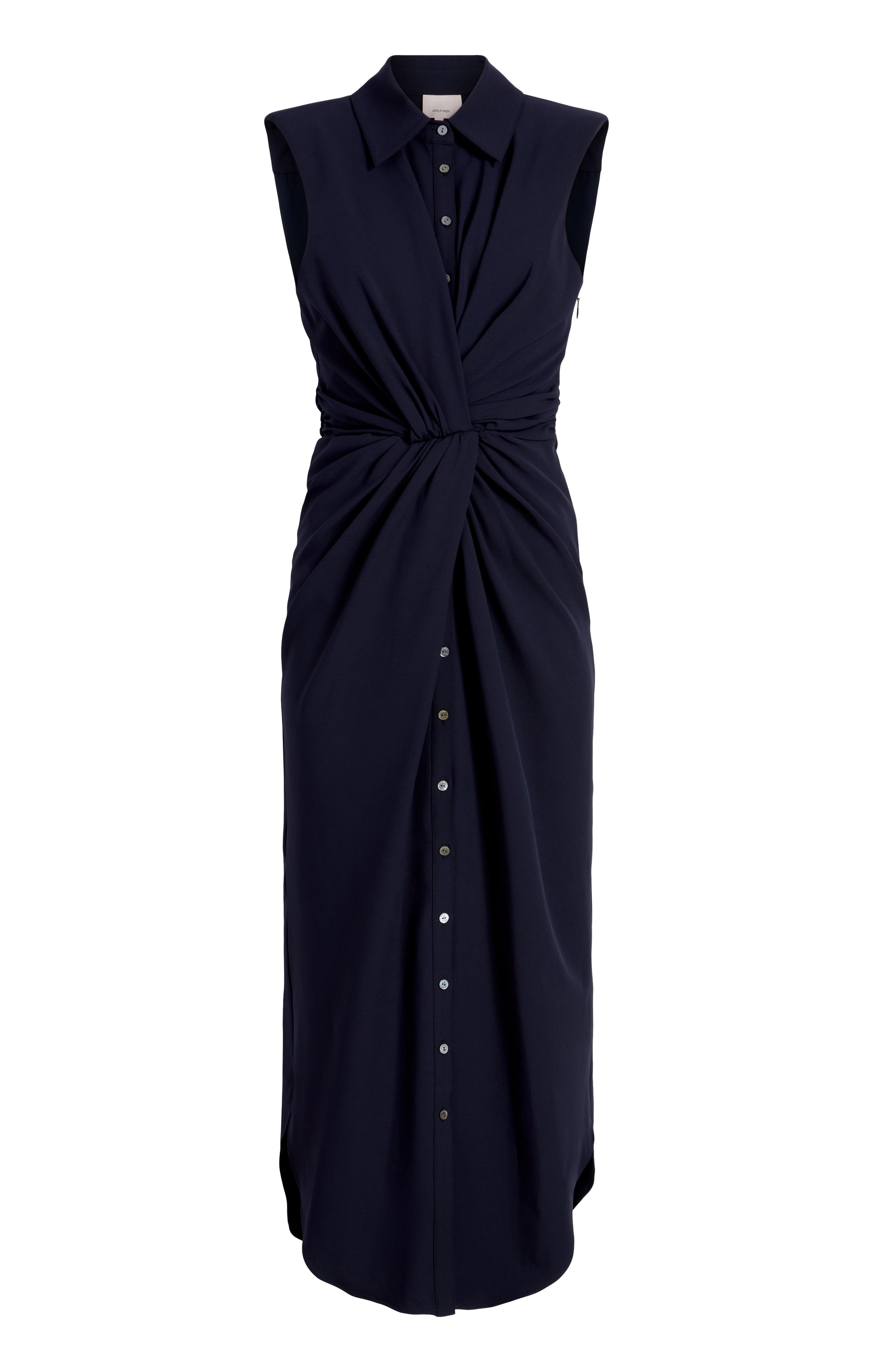catalina crepe v neck sleeveless a line dress Holiday Dresses Designed with extra length Belt Size:50 Formal Birthday Dress Guide: