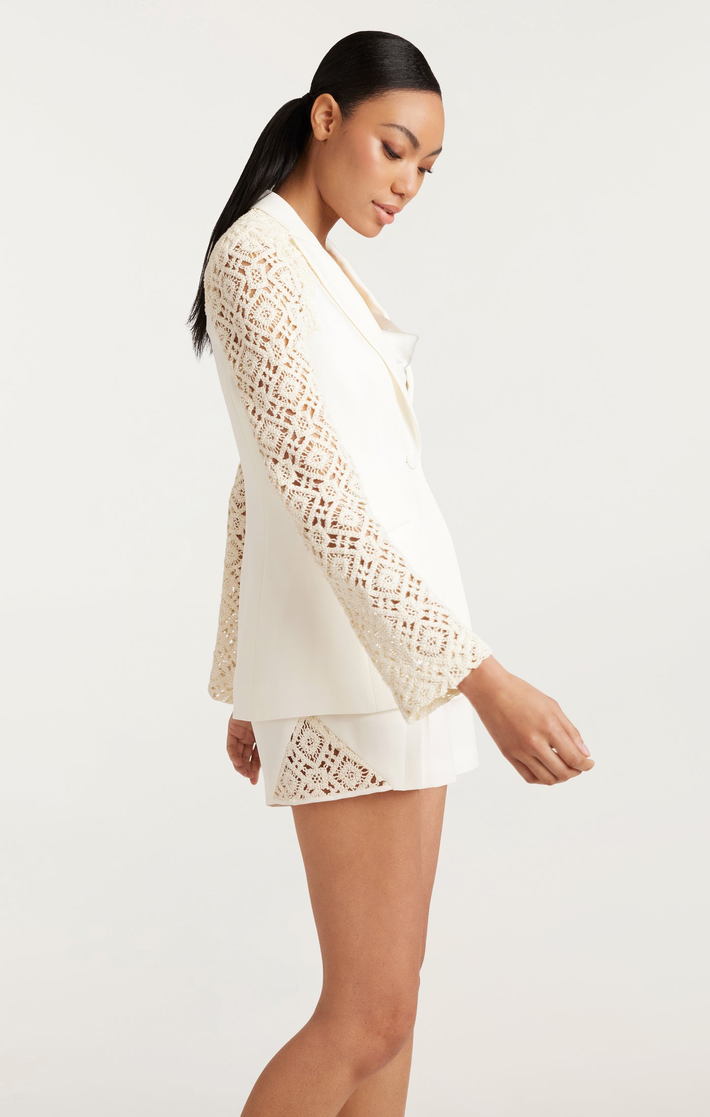 Crochet Lace Cheyenne Blazer