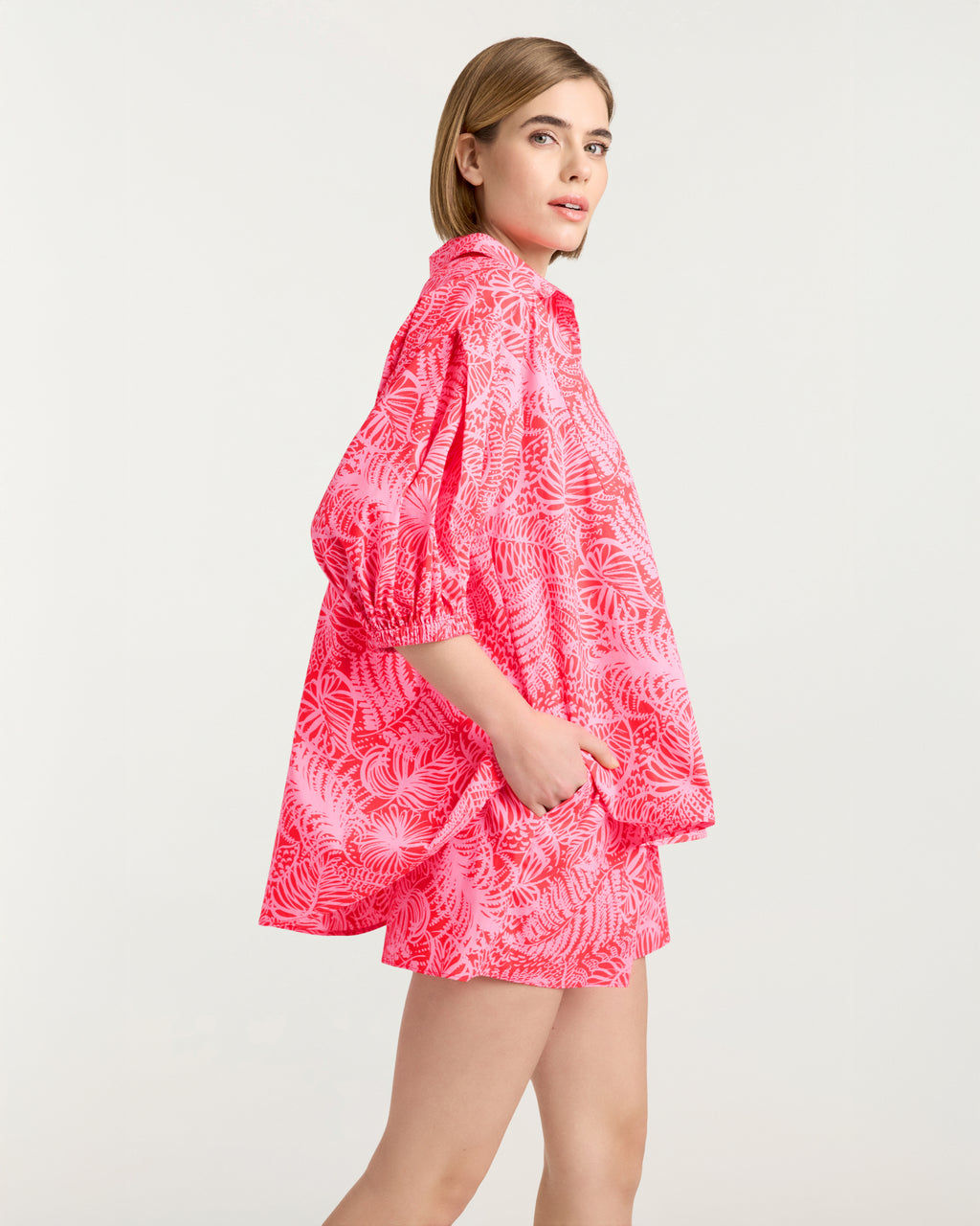 Tropical Inkblot Jacques Top
