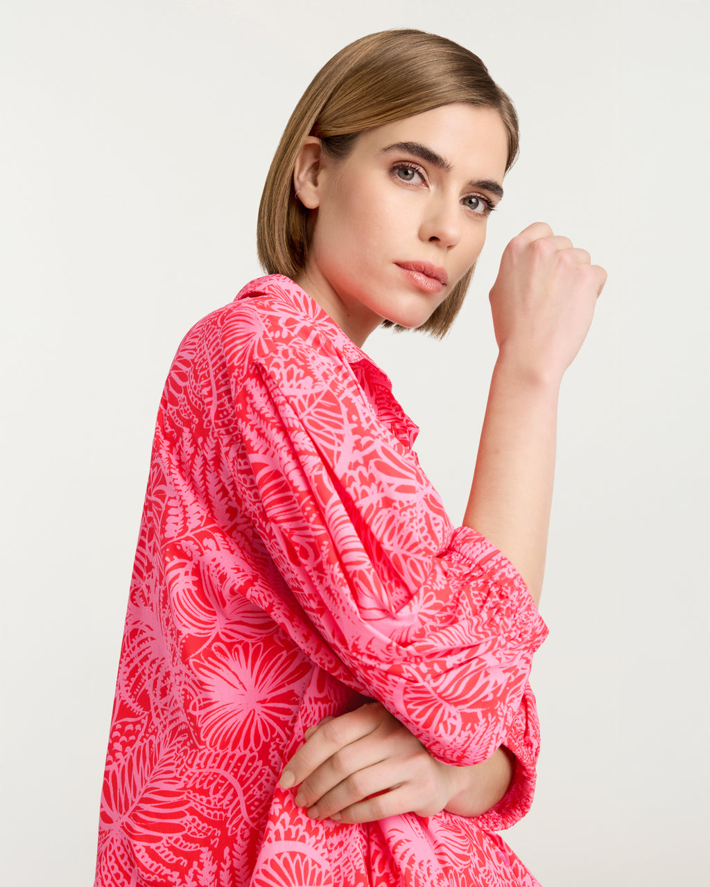 Tropical Inkblot Jacques Top