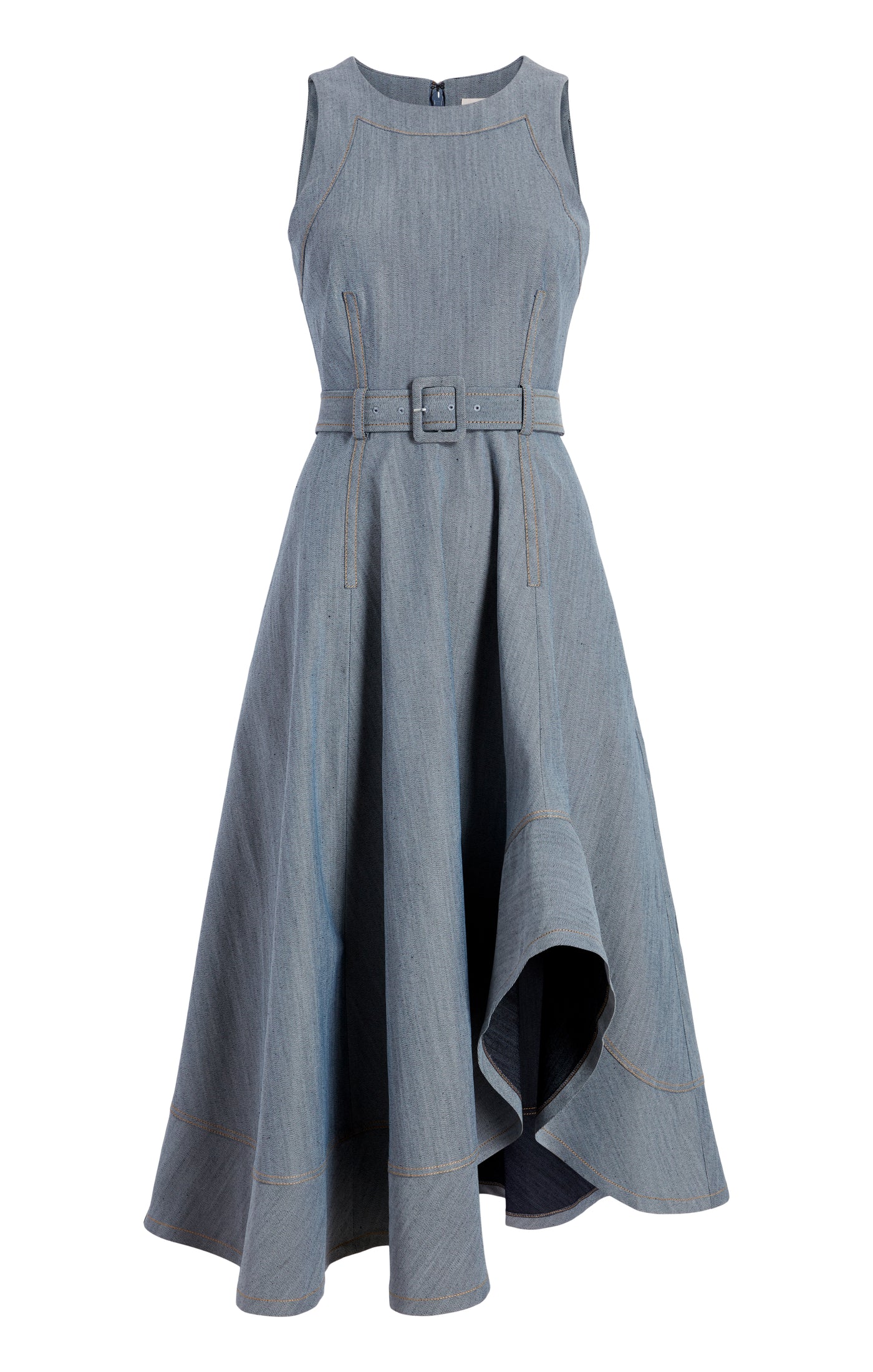 Cinq Sept Zelda Dress - Light Indigo - 8 Cinq Sept Zelda Dress - Light Indigo - 8