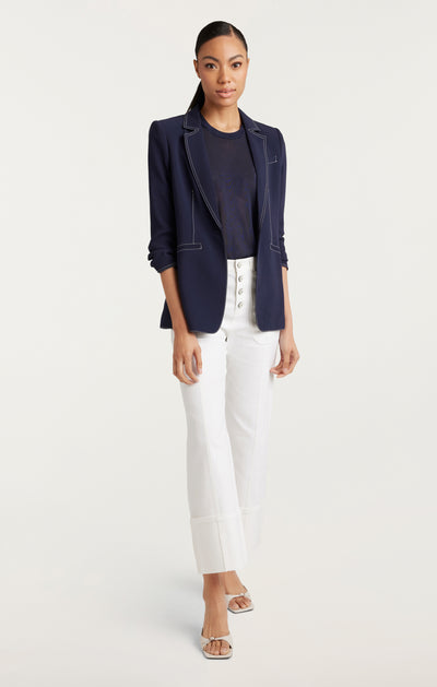 Crepe Khloe Blazer