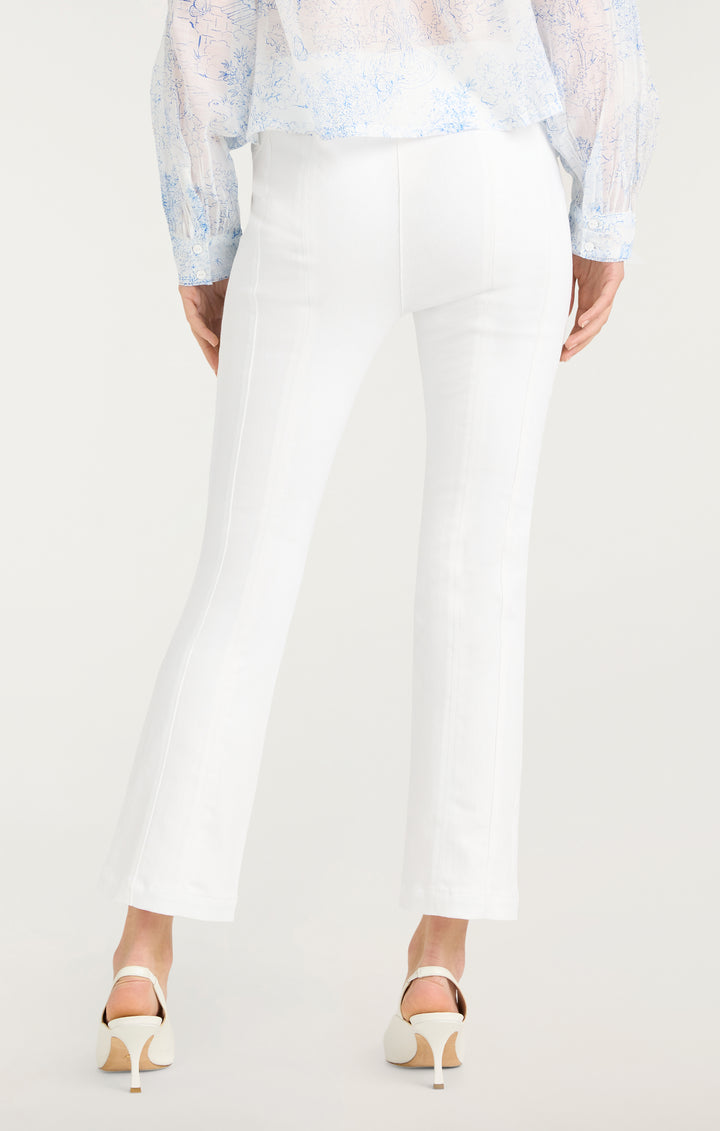 【HI FI FNK】Jacquard White Pants Off White Conduit Jacquard Knit Leggings – Haystacks