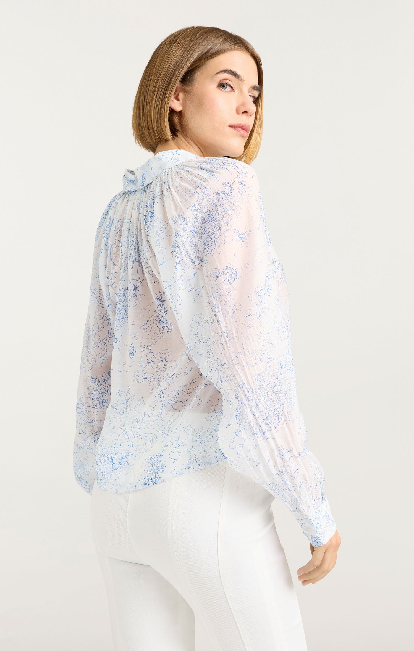 Garden Toile Mila Top