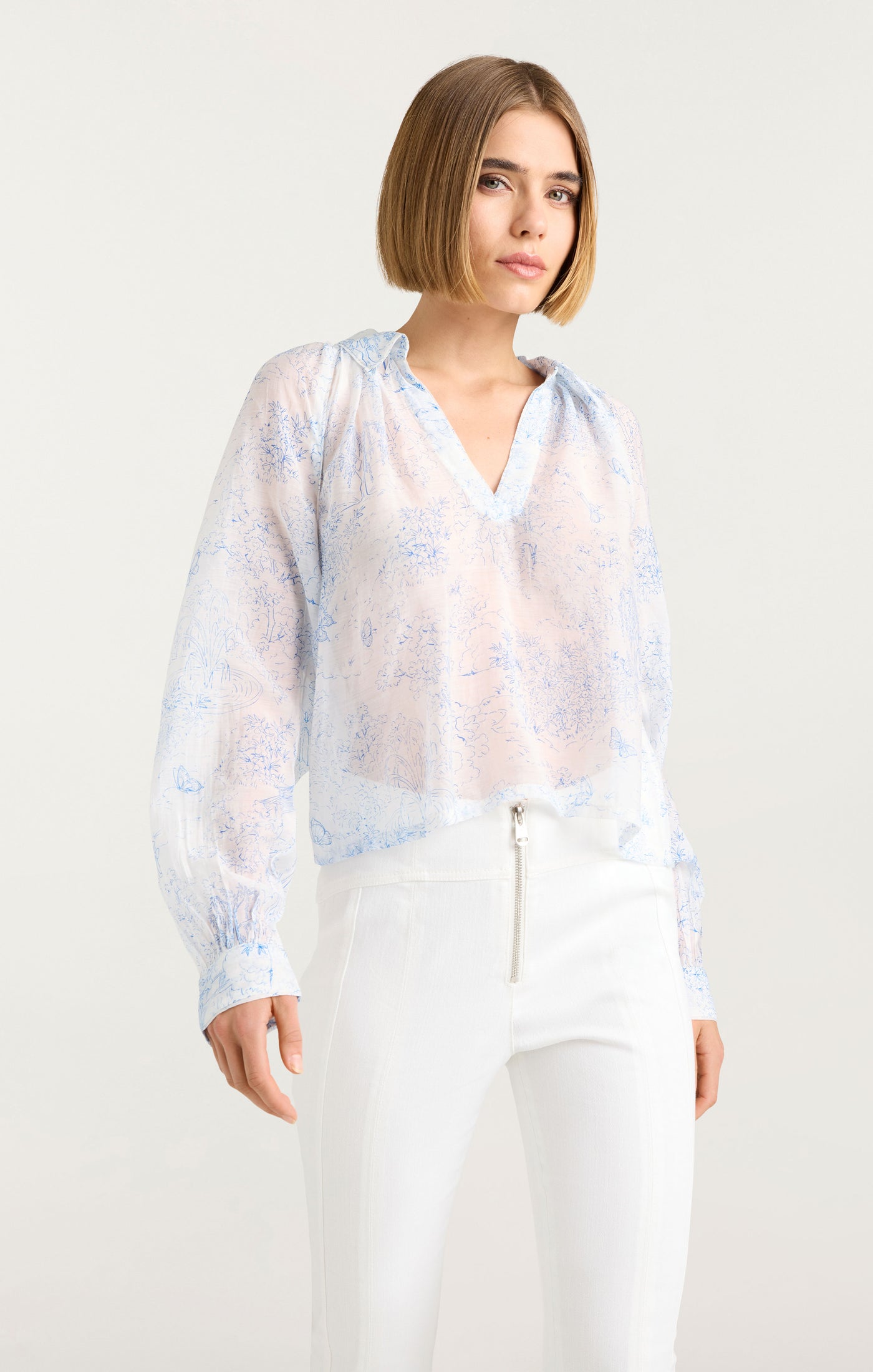 Garden Toile Mila Top