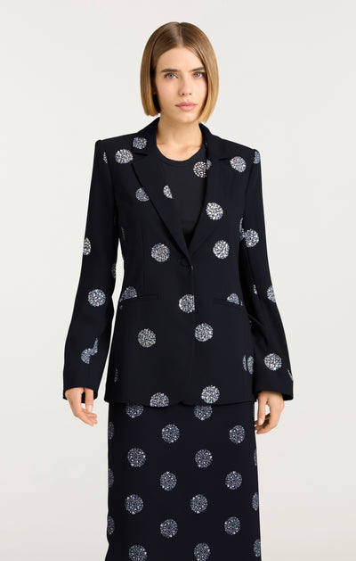 Crystal Dot Karlie Blazer