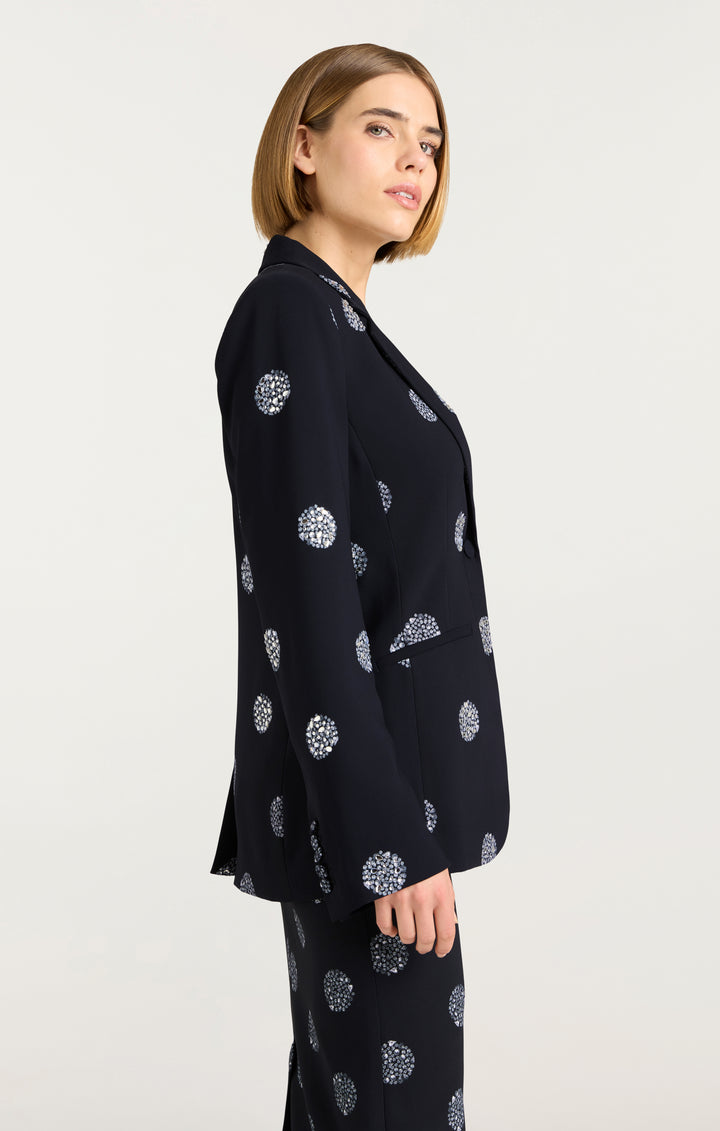 BCBGMaxAzria VTG Y2K NWT black rhinestones embellished