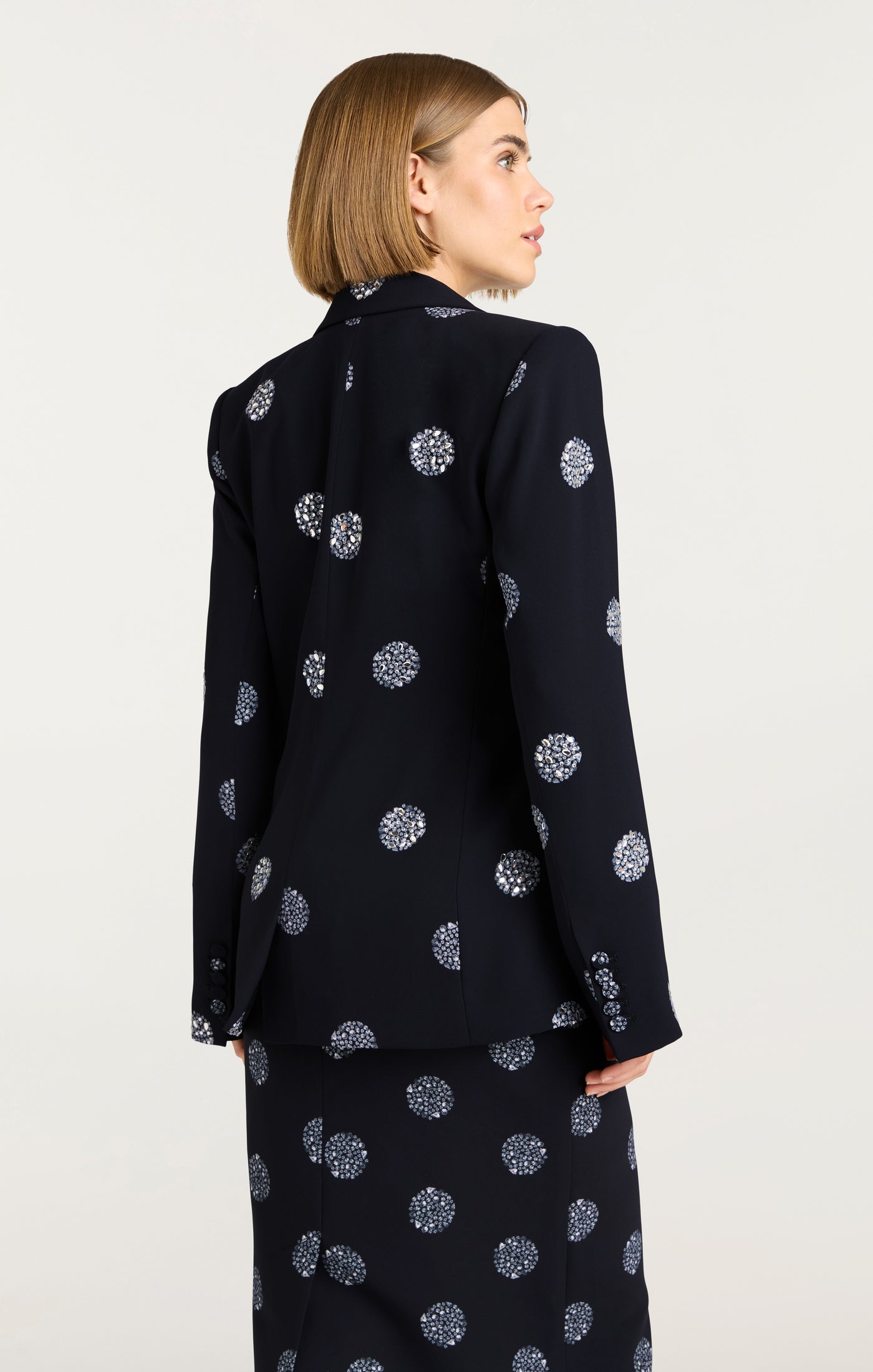 Crystal Dot Karlie Blazer