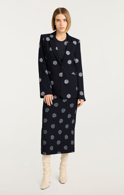 Crystal Dot Karlie Blazer