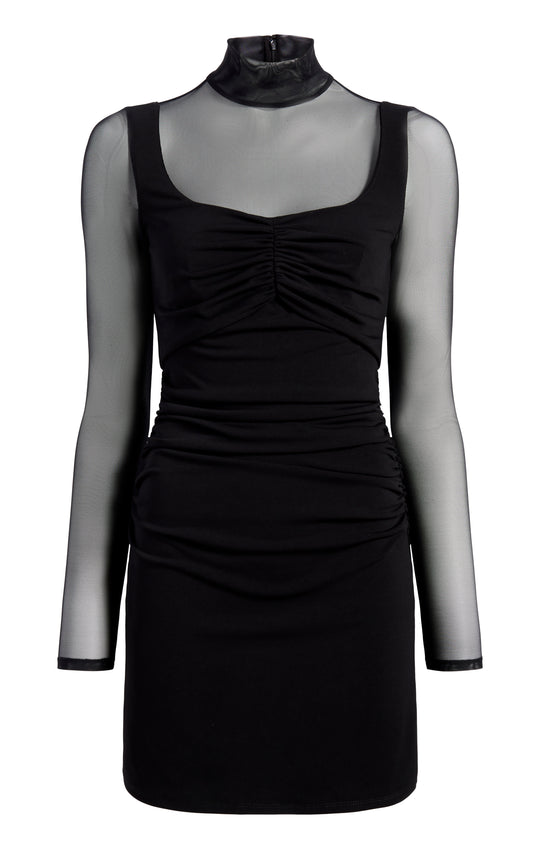 Discount CINQ À SEPT Andrea twisted crepe mini dress Size: 6