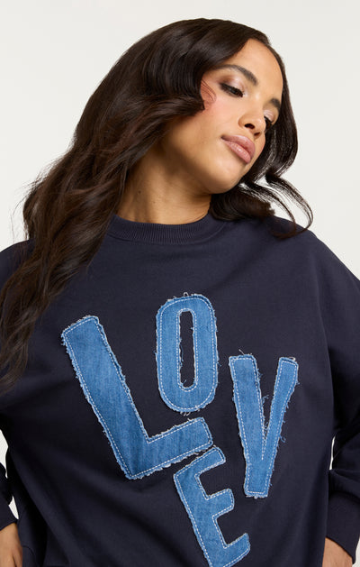 Denim Love Brandy Pullover