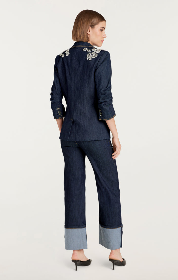 Crystal Chrysanthemum Khloe Blazer – Cinq à Sept