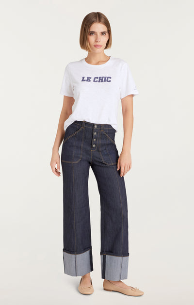 Le Chic Shrunken Tee