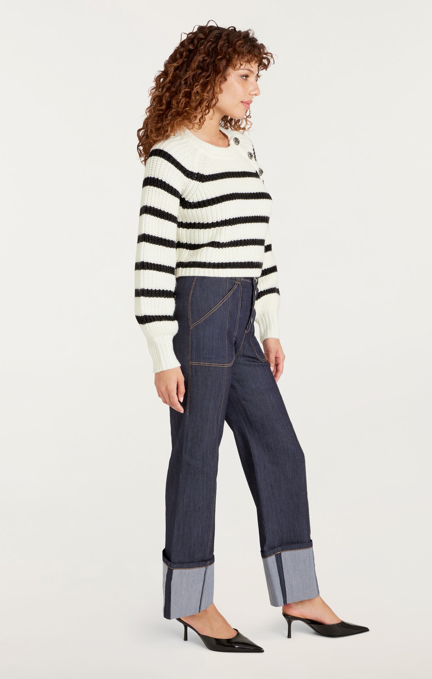 Striped Keren Pullover