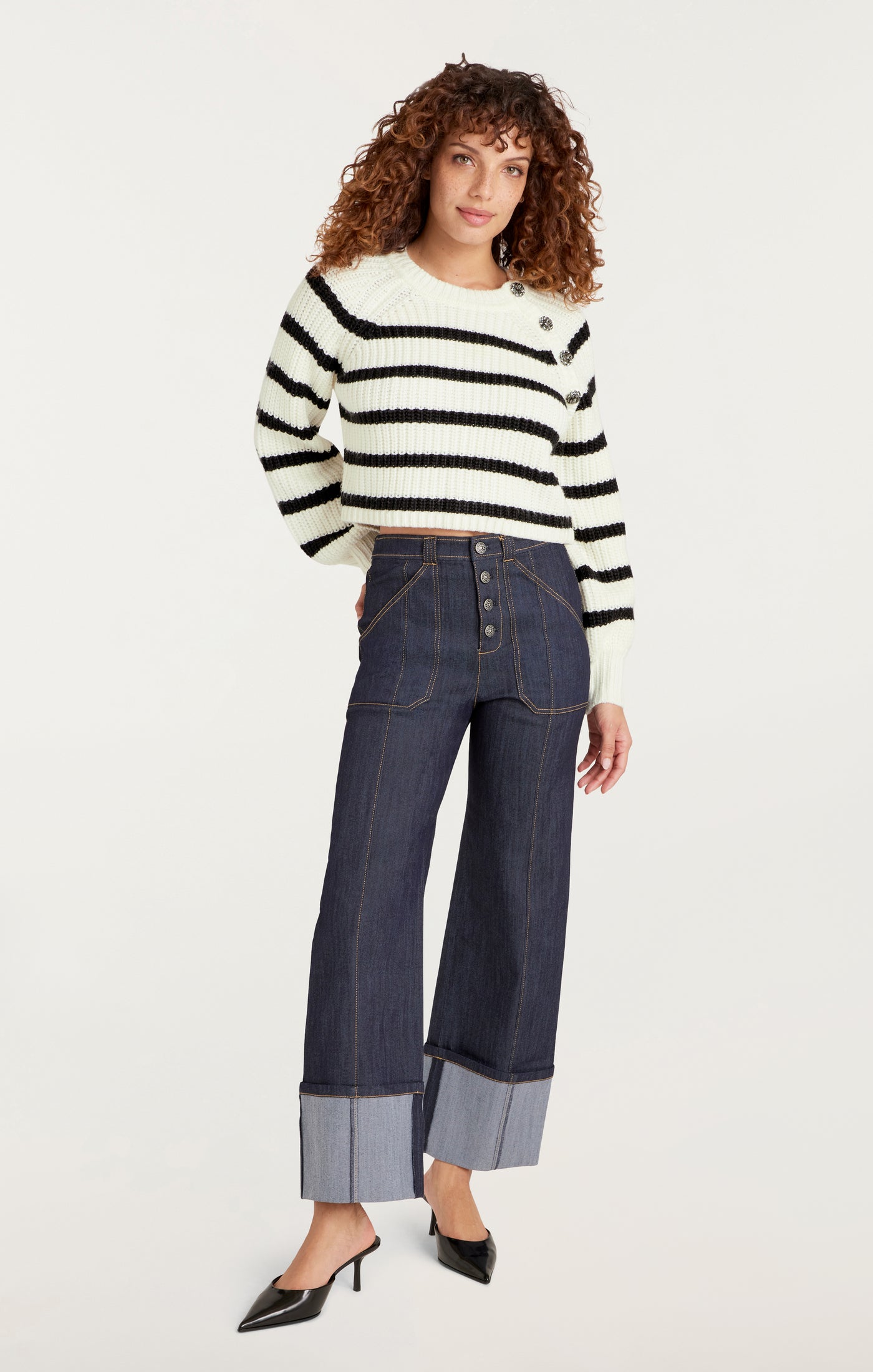 Striped Keren Pullover