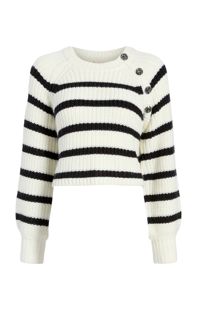 新品DECEMBERMAY Stripe logo High neck knit A14186_0DLAX_9CJ_A.jpg