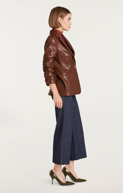 Vegan Leather Kylie Blazer