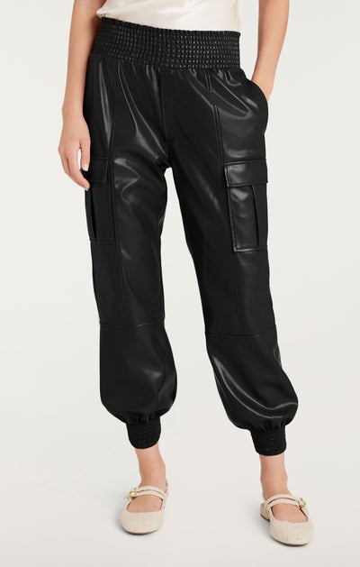 Lite Vegan Leather Jenning Pants