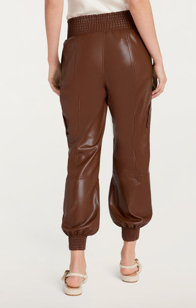 Lite Vegan Leather Jenning Pants