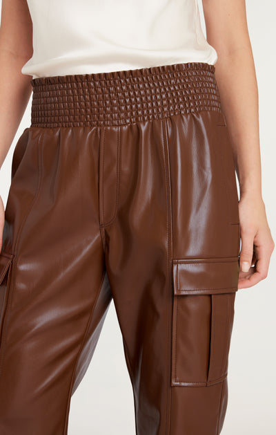 Lite Vegan Leather Jenning Pants