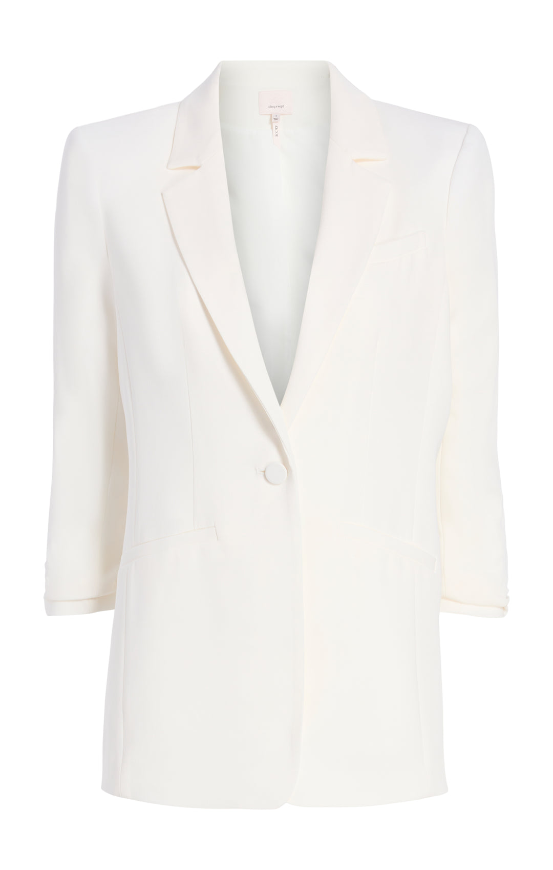Prism Tweed Khloe Blazer Ivory Multi - Cinq à Sept